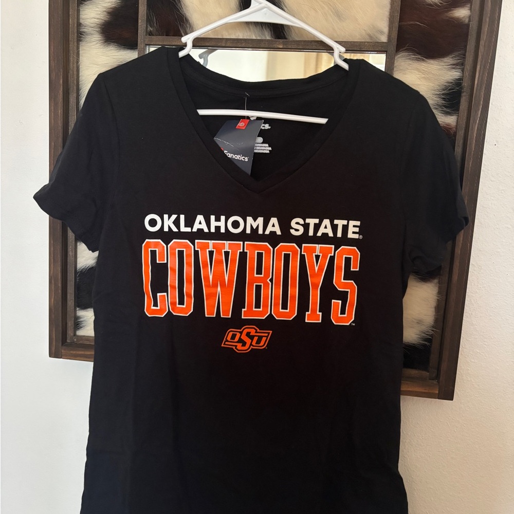 Oklahoma State V-Neck Tee